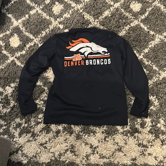 Denver broncos sweater,orange navy blue and white - Picture 2 of 3